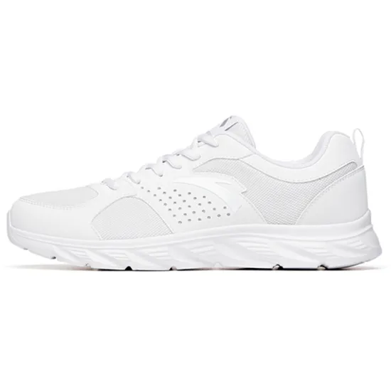 Anta Life Collection Anti Slip Wear Resistant Low Top Casual Shoes Men's White