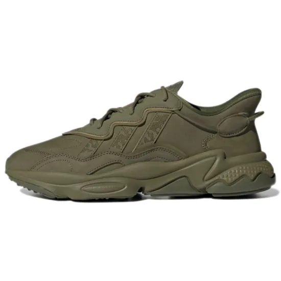 Adidas Originals Ozweego Lifestyle Shoes Unisex Low-top Military Green