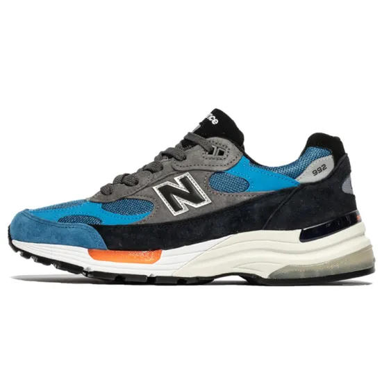 New Balance 992 Black Blue Grey