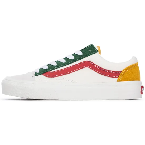 Vans Style 36 White Red