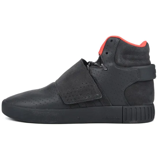 Adidas Originals Tubular Skateboarding Shoes Men High-top Black