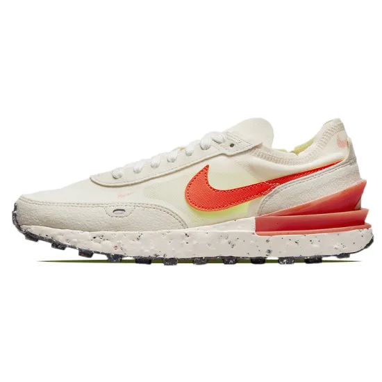 Nike Waffle One Lifestyle Shoes Women's Low-top White/Red