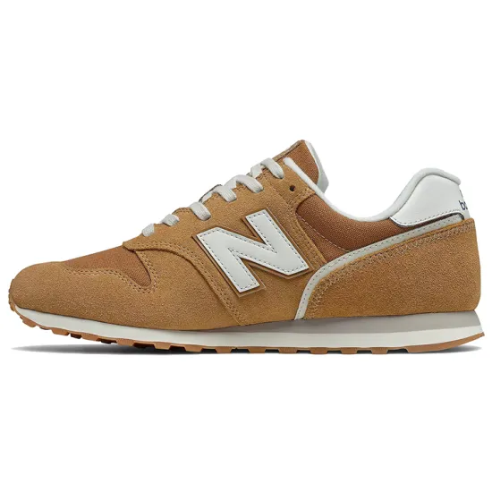 New Balance NB 373 Running Shoes Men Low-top Workwear Yellow/white/brown