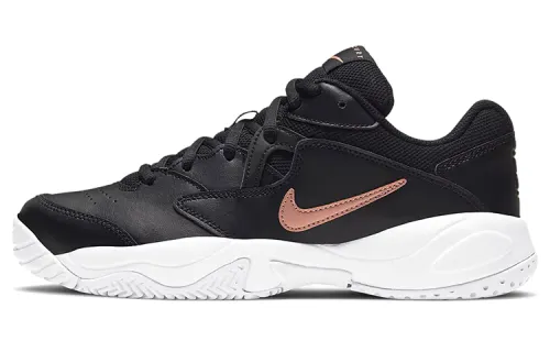 Nike Court Lite 2 Cushioning Slip Resistant Cushioning Slip Resistant Low top Tennis Shoes Women's Black