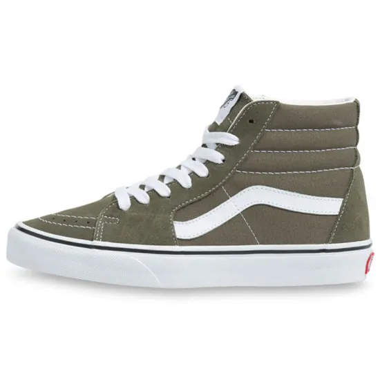 Vans SK8 Skateboarding Shoes Unisex High-top Green