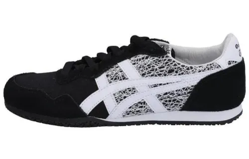 Onitsuka Tiger Serrano Low top Casual Shoes Women's Black White