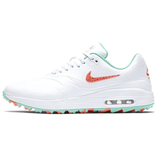 Nike Air Max 1 Golf White Aurora Hot Punch