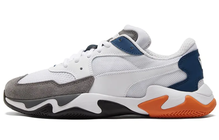 PUMA Unisex Storm Origin Sneakers White/Grey/Blue