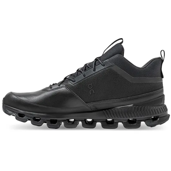 On Running Cloud Hi Waterproof Black