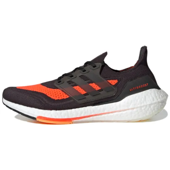 Adidas Ultra Boost 21 Carbon Solar Red