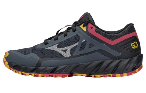 Mizuno Wave Ibuki 3 Running Shoes Women's Low Top Black/Red/Yellow