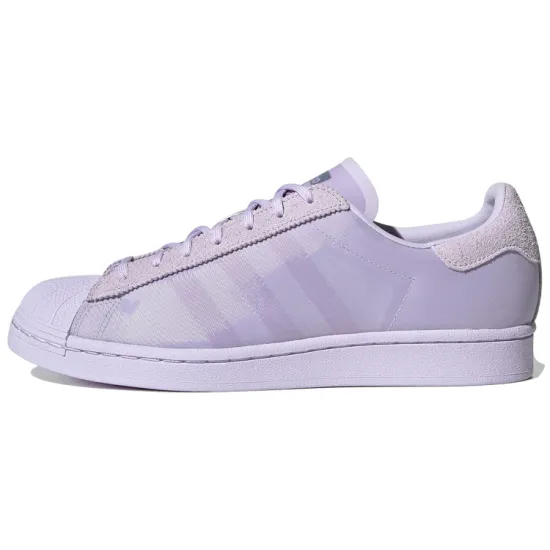 Adidas Originals Superstar Skateboard Shoes Unisex Low-top Purple