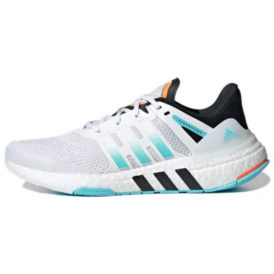 Adidas Equipment+ Running Shoes Unisex Low-top Cloud White/Bliss Pink/Green