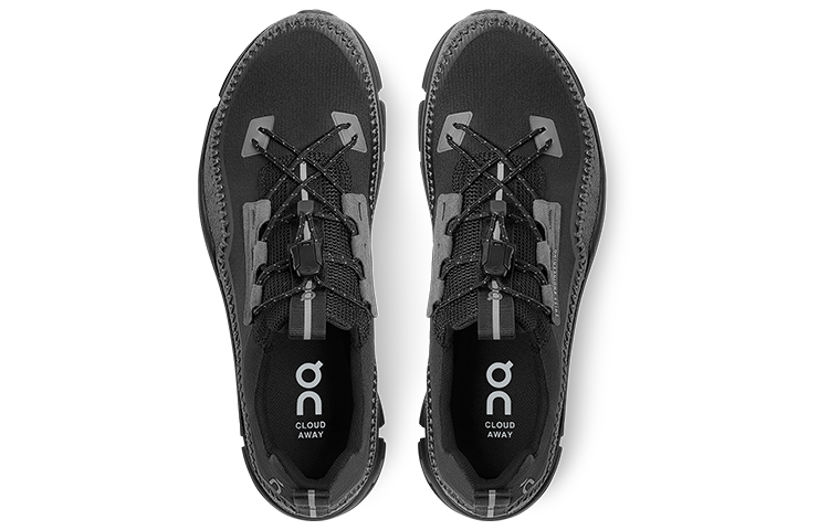 On Cloudaway Slip Resistant Abrasion Resistant Breathable Coverage Support Low top Running Shoes Women’s Black Lime