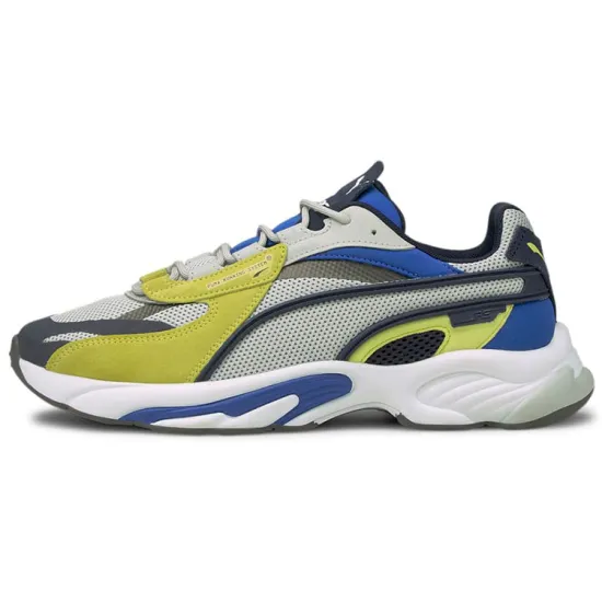 PUMA Rs-Connect Running Shoes Unisex Low-top White/Blue/Yellow