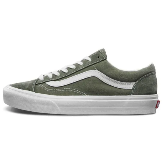 Vans Style 36 Skateboarding Shoes Unisex Low-top Green