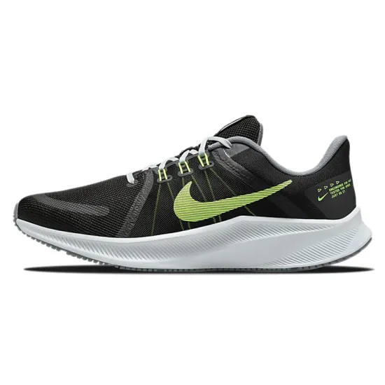 Nike Quest 4 Running Shoes Men Low-top White/Black/Green
