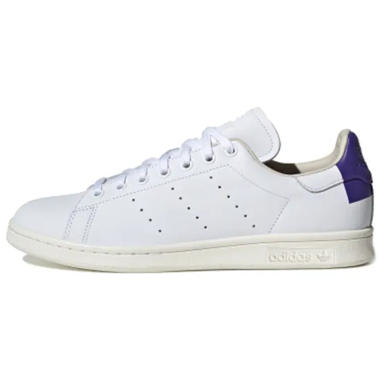 Adidas Originals STAN SMITH Collection Skateboard Shoes Unisex Low-top Inky Blue And White