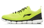 Li Ning Athleisure Slip Resistant Abrasion Resistant Low top Running Shoes Men's Neon Green