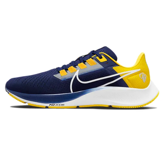 Nike Pegasus 38 Running Shoes Men Low-top Blue/purple/white