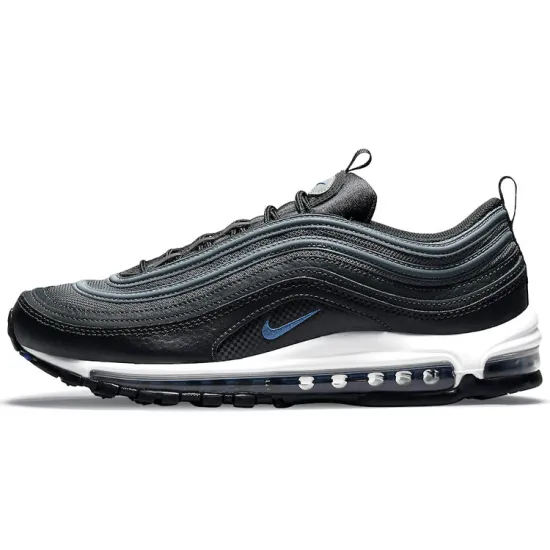 Nike Air Max 97 Running Shoes Men Low-top Black/Blue