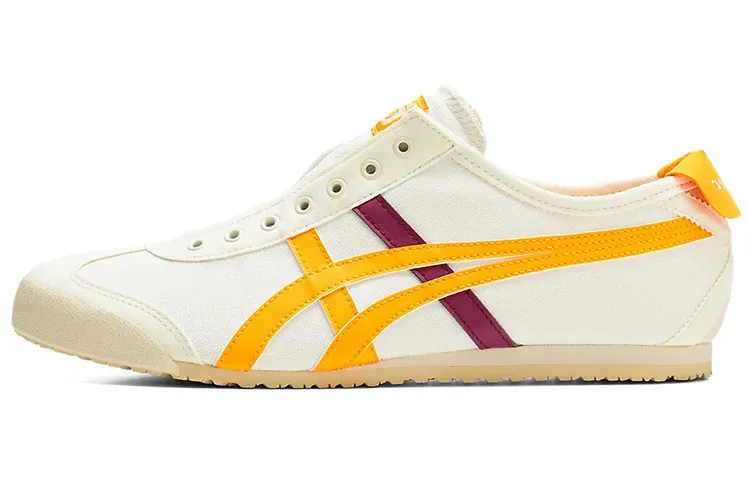Onitsuka Tiger Mexico 66 Slip On 'Cream Citrus Red'