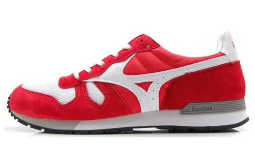 Mizuno ML Running Shoes Unisex Low Top Red/White