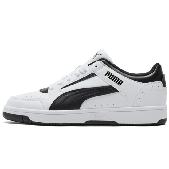 Puma Rebound Joy Low Little Kid 'White Black'