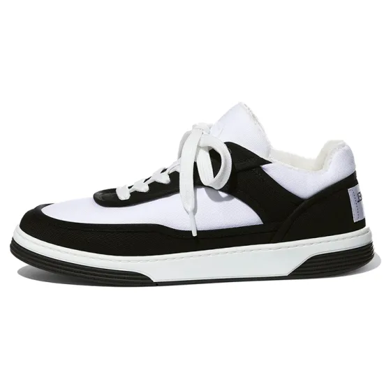 CHANEL Trainers Low 'Black White' Women's