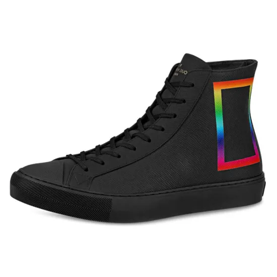 LOUIS VUITTON Tattoo Sneakers 'Black Rainbow'