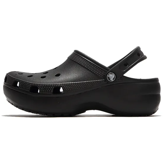Crocs Classic Platform Clog Black Women's