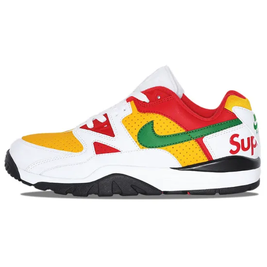 Nike Cross Trainer Low Supreme White Yellow Red