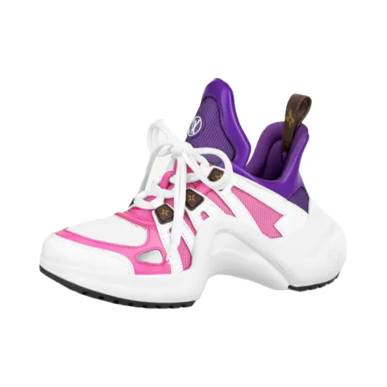 LOUIS VUITTON Archlight Sneakers 'White Pink Purple' Women's