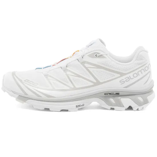 SALOMON XT-6 Running Shoes Unisex Low-top White
