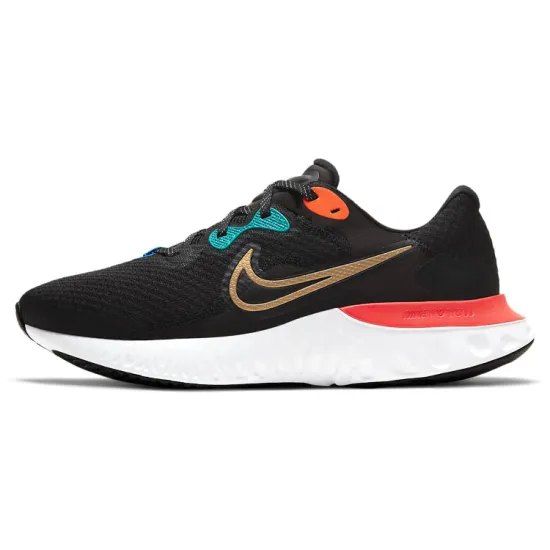 Nike Renew Run 2 Black Bright Crimson