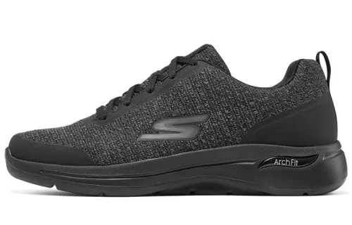 Skechers Go Walk Arch Fit Casual Low top Athletic Shoes Men's All Black