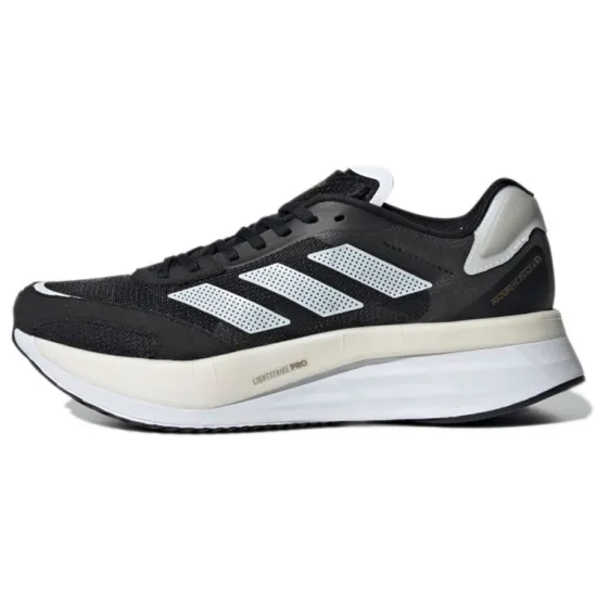 adidas Adizero Boston 10 Black White Women's