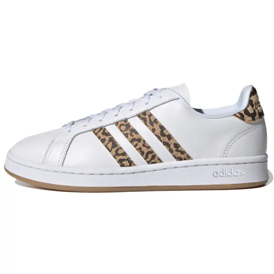 Adidas Neo Neo Grand Court Shoes White/Brown Women's