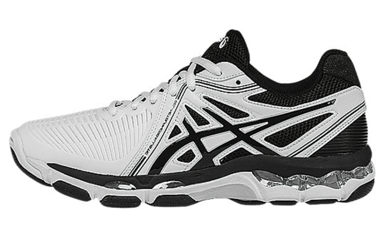 ASICS Gel Netburner Ballistic Running Shoes Women's Low Top Black/White
