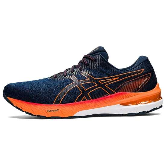 Asics GT-2000 10 Mako Blue Shocking Orange