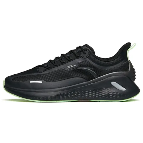 ANTA Breaking Wind Running Shoes Men Low-Top Black