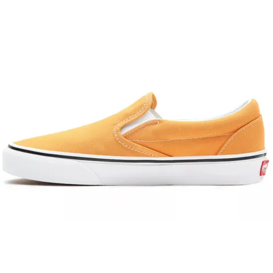 Vans Slip-on Skateboarding Shoes Women's Low-top Yellow/White