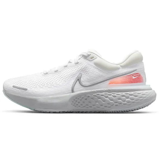 Nike ZoomX Invincible Run Flyknit White Pure Platinum Chile Red
