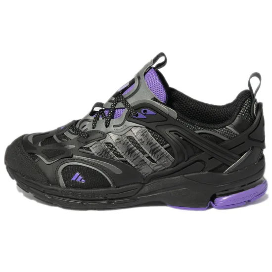 adidas Spiritain 2000 Running Shoes Unisex Low-top Black/gray/purple