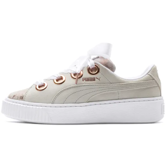 PUMA Platform Kiss Artica 'White Gold' Women's