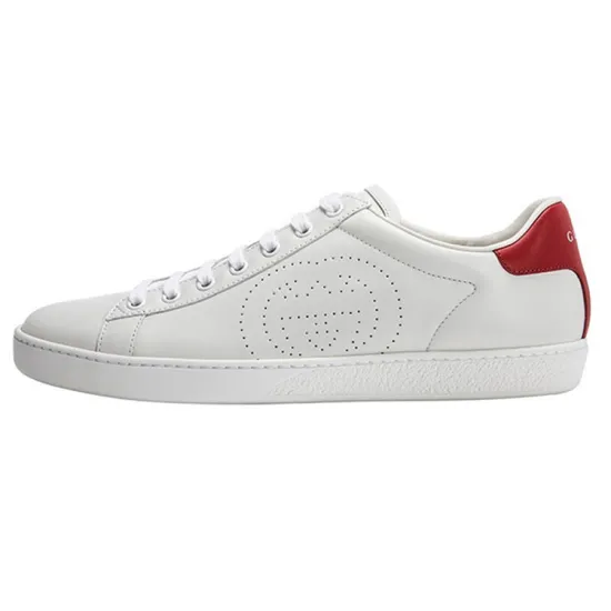 GUCCI Women's Ace 'Interlocking G - White Red' Women's