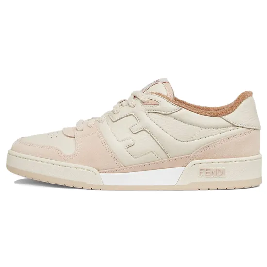 FENDI Match Low Top Suede 'Pink Beige'