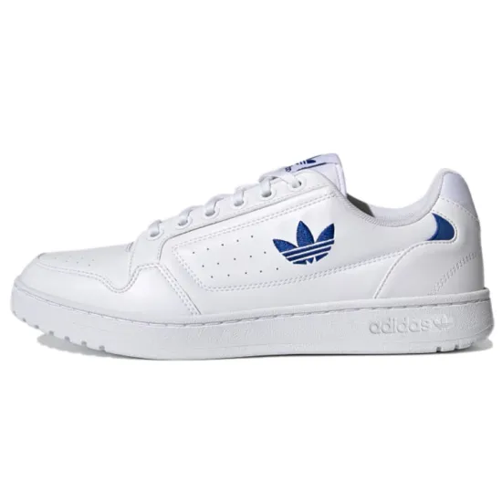 Adidas Originals NY 90 Skateboarding Shoes Unisex Low-top White/Royal Blue