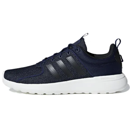 Adidas Neo Lite Racer Series Running Shoes Men Low-Top Navy Blue