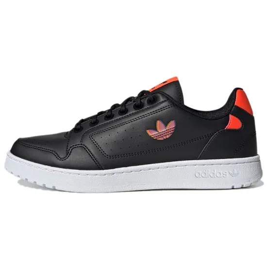 Adidas Originals NY 90 Skateboard Shoes Unisex Low-top Black/Orange
